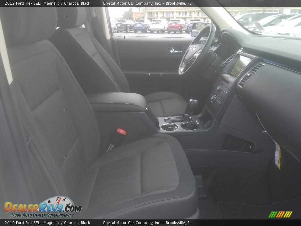2019 Ford Flex SEL Magnetic / Charcoal Black Photo #13