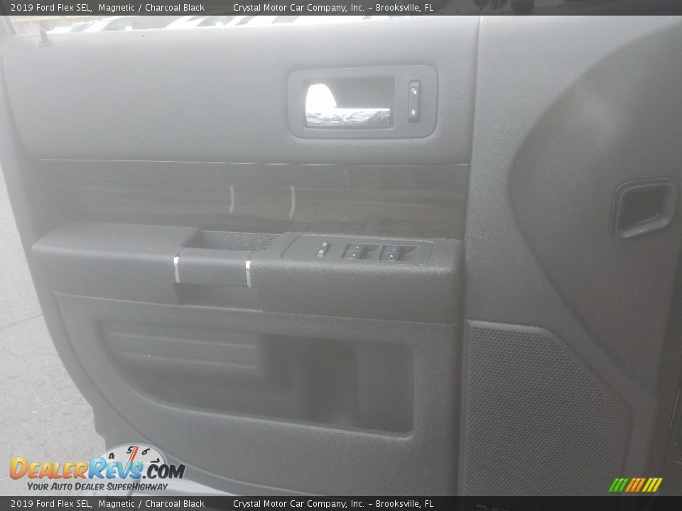 2019 Ford Flex SEL Magnetic / Charcoal Black Photo #19