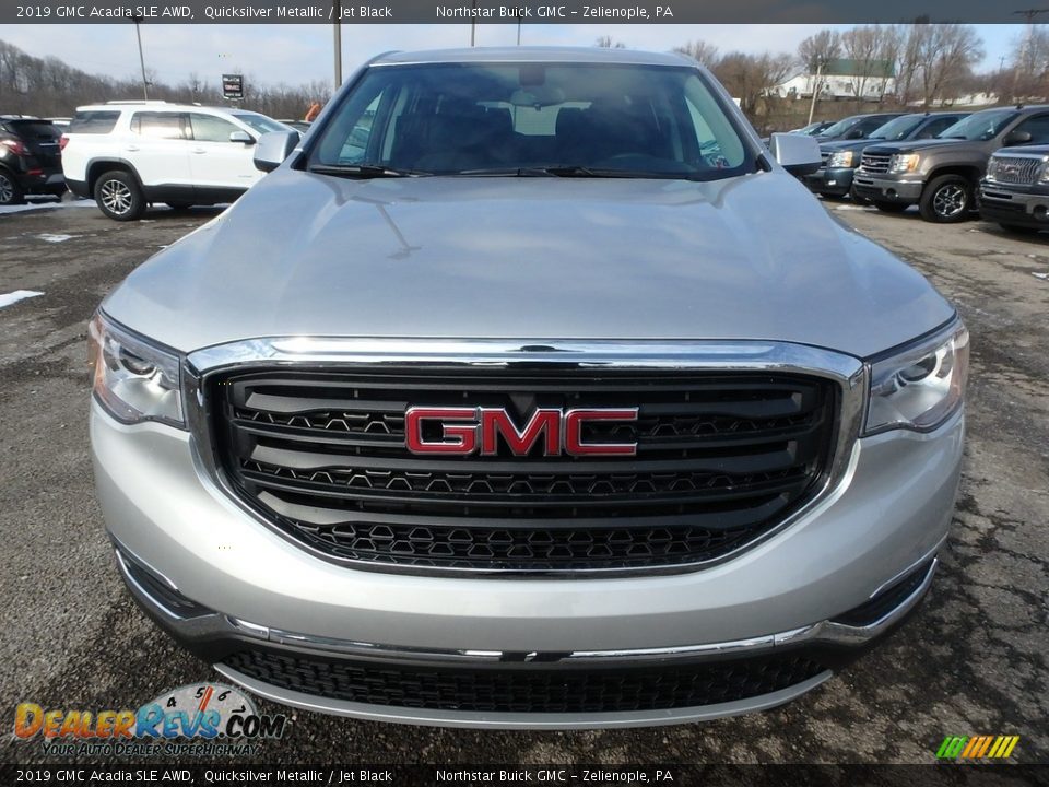 2019 GMC Acadia SLE AWD Quicksilver Metallic / Jet Black Photo #2