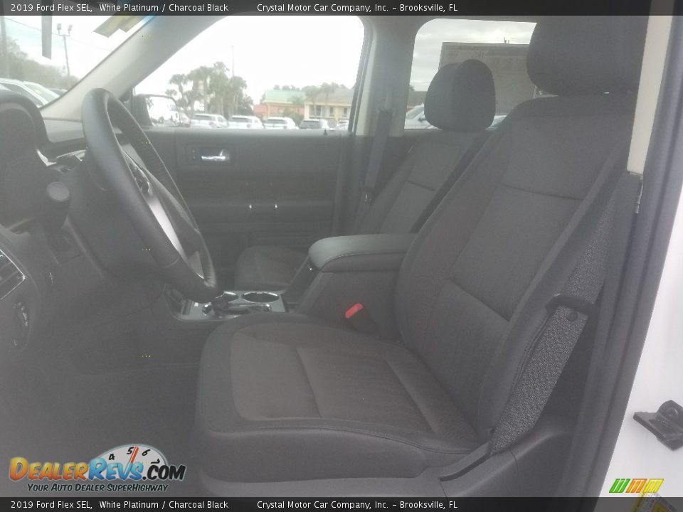 2019 Ford Flex SEL White Platinum / Charcoal Black Photo #9