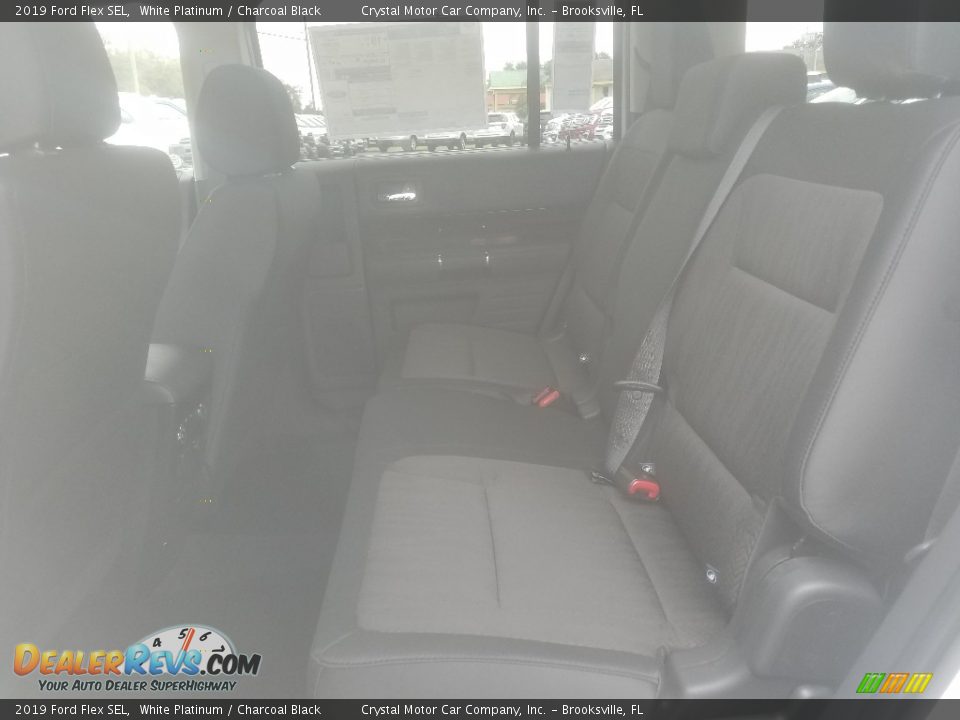 2019 Ford Flex SEL White Platinum / Charcoal Black Photo #10