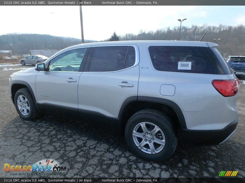 2019 GMC Acadia SLE AWD Quicksilver Metallic / Jet Black Photo #8