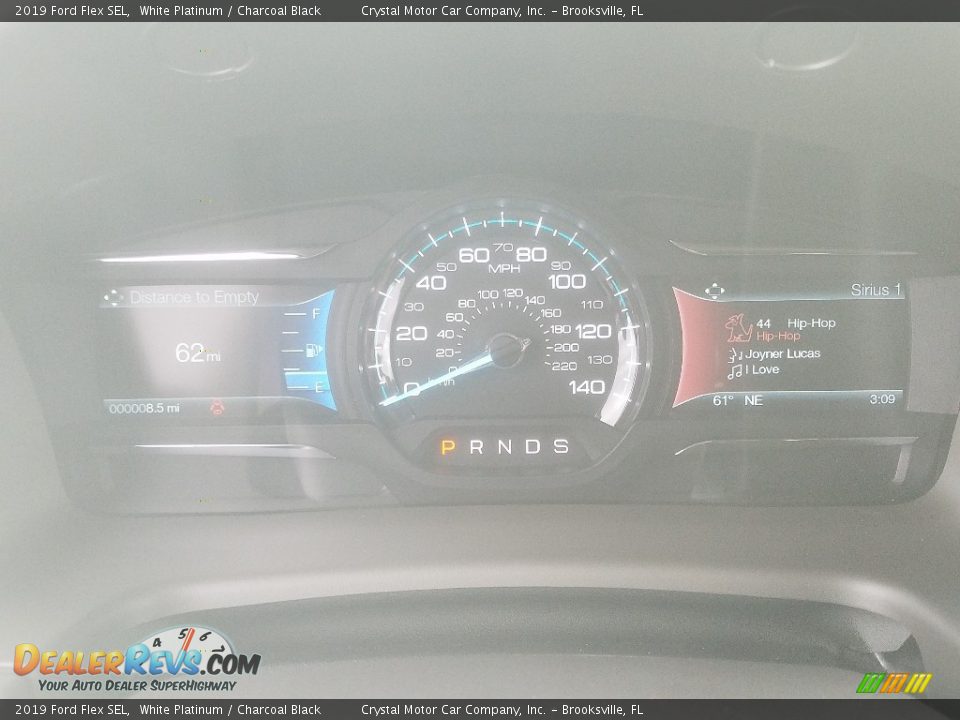 2019 Ford Flex SEL White Platinum / Charcoal Black Photo #14
