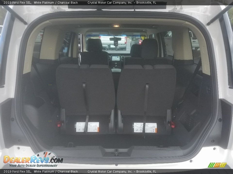 2019 Ford Flex SEL White Platinum / Charcoal Black Photo #18