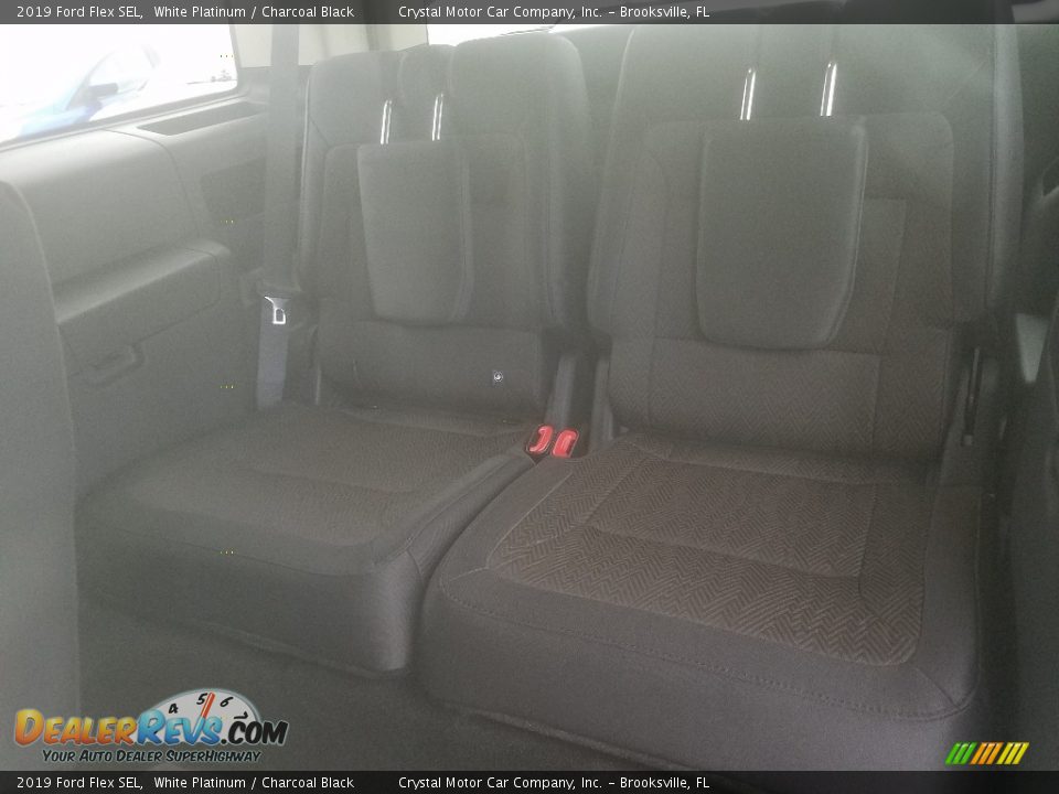 2019 Ford Flex SEL White Platinum / Charcoal Black Photo #21