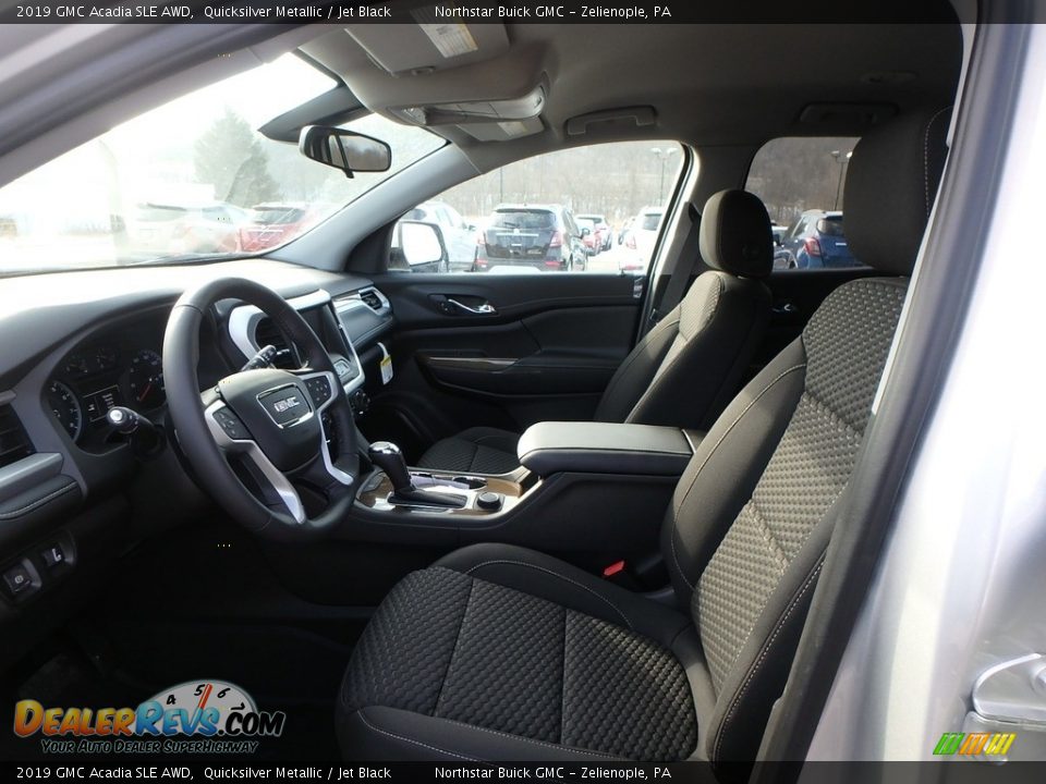 Front Seat of 2019 GMC Acadia SLE AWD Photo #11