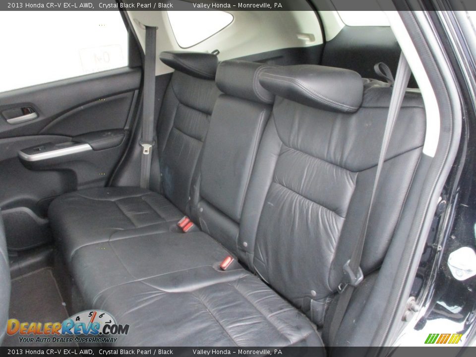 2013 Honda CR-V EX-L AWD Crystal Black Pearl / Black Photo #12