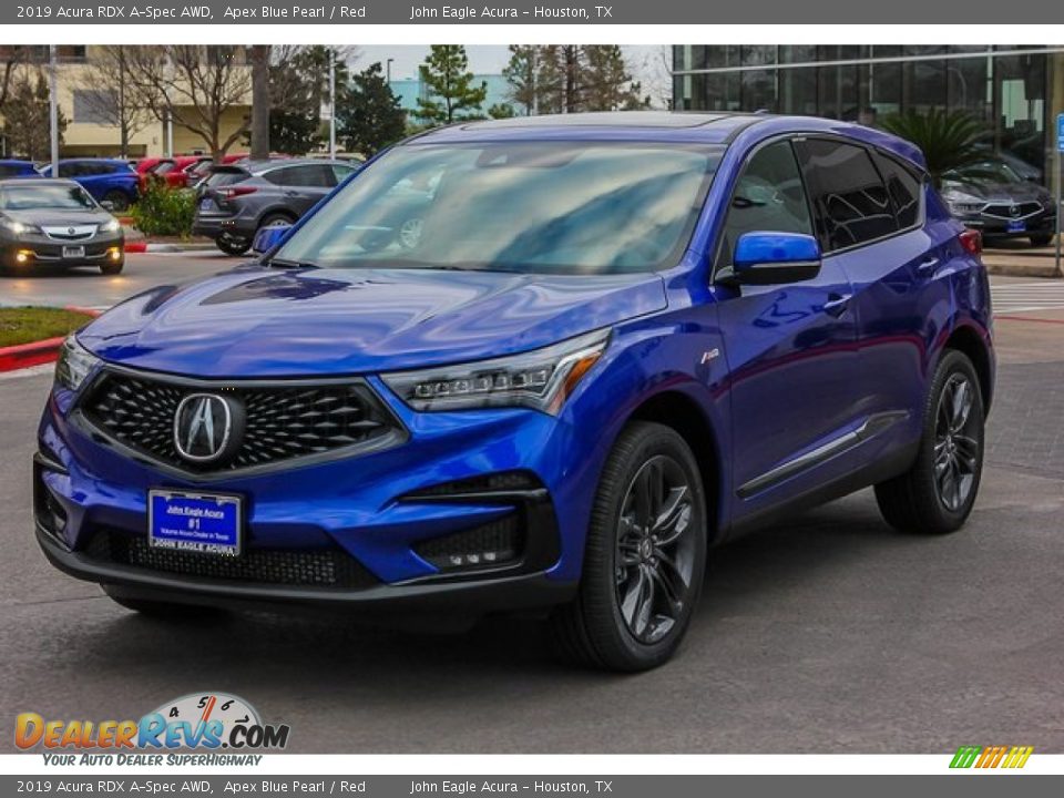 Front 3/4 View of 2019 Acura RDX A-Spec AWD Photo #3
