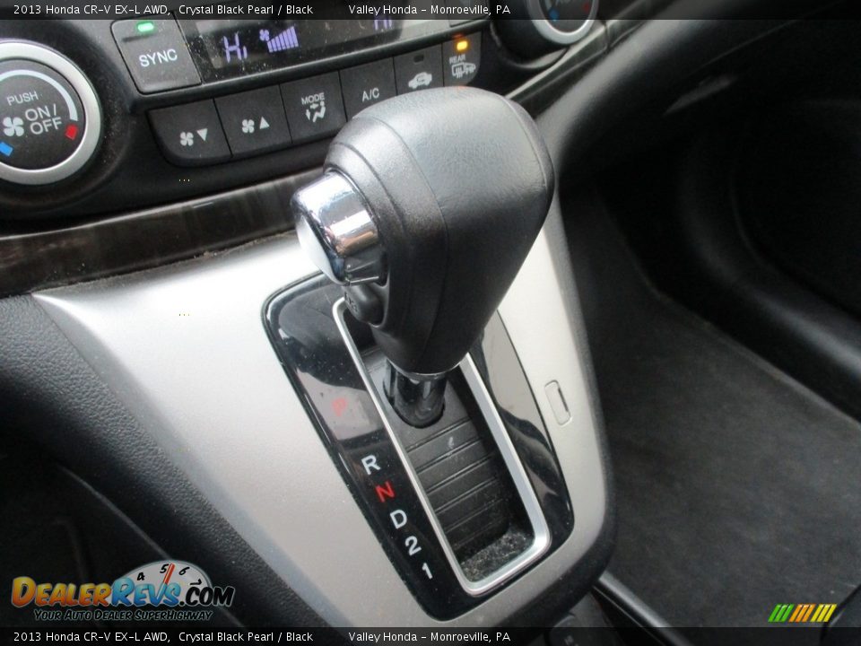 2013 Honda CR-V EX-L AWD Crystal Black Pearl / Black Photo #14