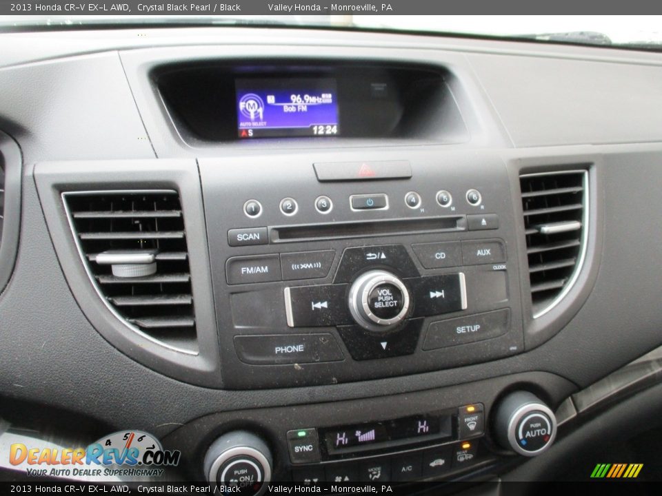 2013 Honda CR-V EX-L AWD Crystal Black Pearl / Black Photo #15