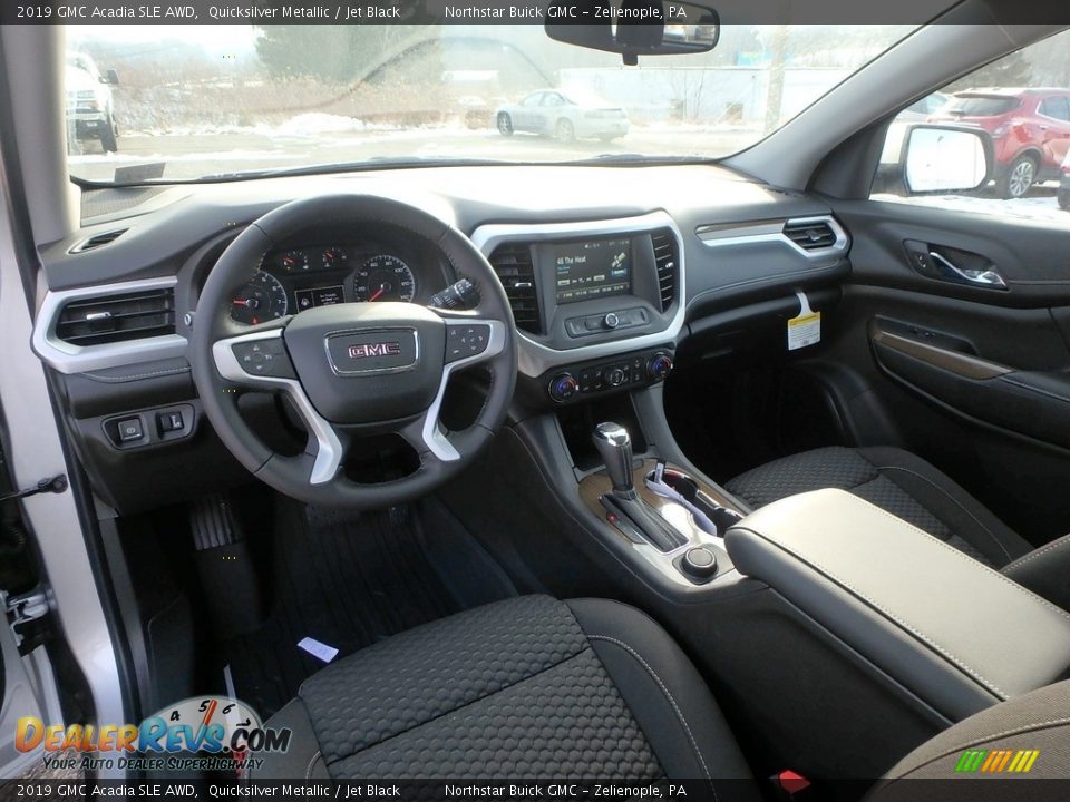 Jet Black Interior - 2019 GMC Acadia SLE AWD Photo #14
