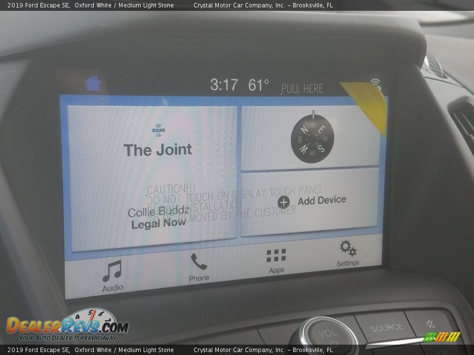 2019 Ford Escape SE Oxford White / Medium Light Stone Photo #15