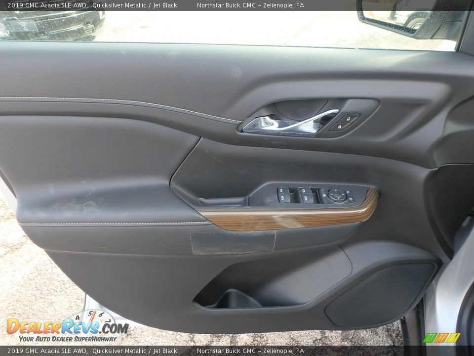 2019 GMC Acadia SLE AWD Quicksilver Metallic / Jet Black Photo #15