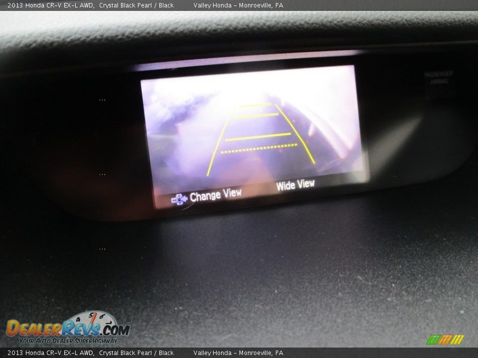 2013 Honda CR-V EX-L AWD Crystal Black Pearl / Black Photo #16