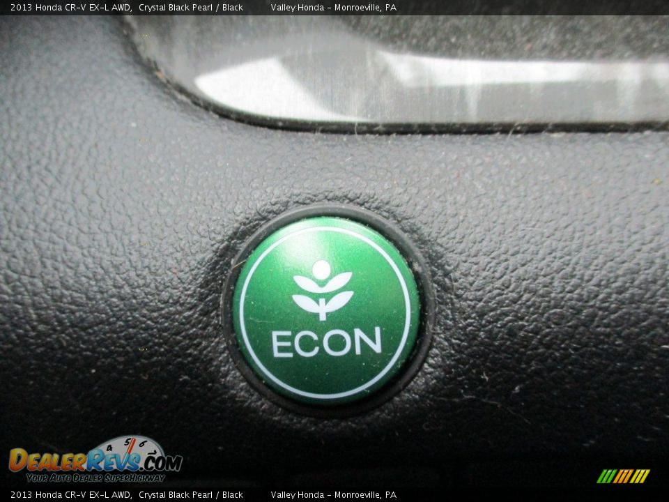 2013 Honda CR-V EX-L AWD Crystal Black Pearl / Black Photo #18