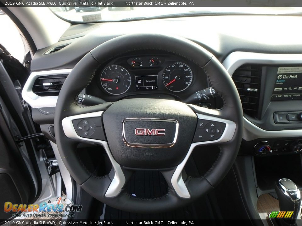 2019 GMC Acadia SLE AWD Steering Wheel Photo #17