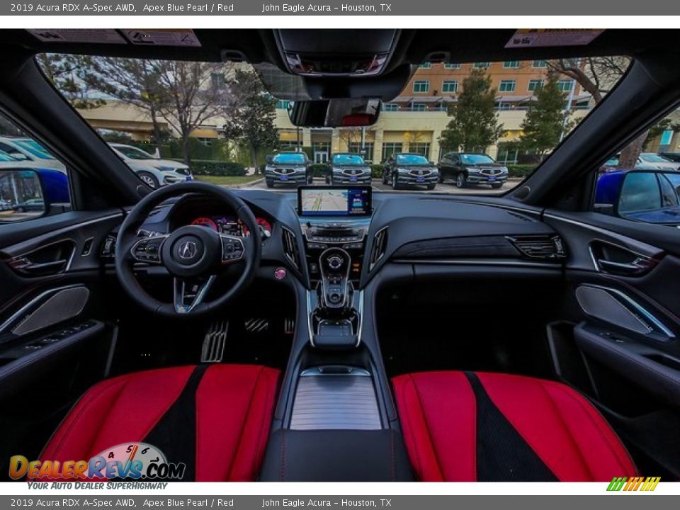 Red Interior - 2019 Acura RDX A-Spec AWD Photo #9