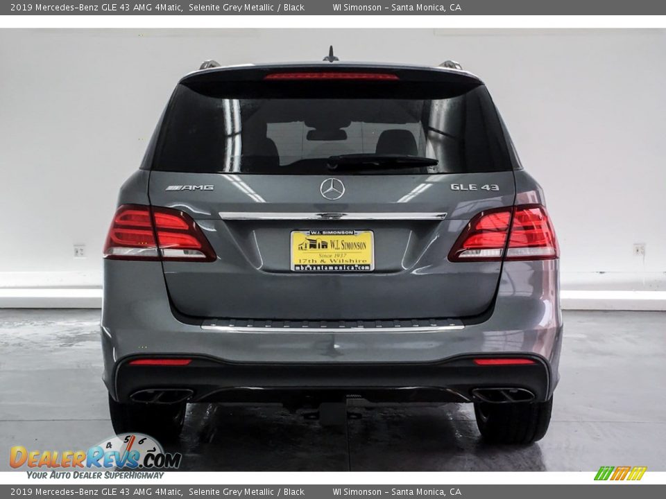 2019 Mercedes-Benz GLE 43 AMG 4Matic Selenite Grey Metallic / Black Photo #3