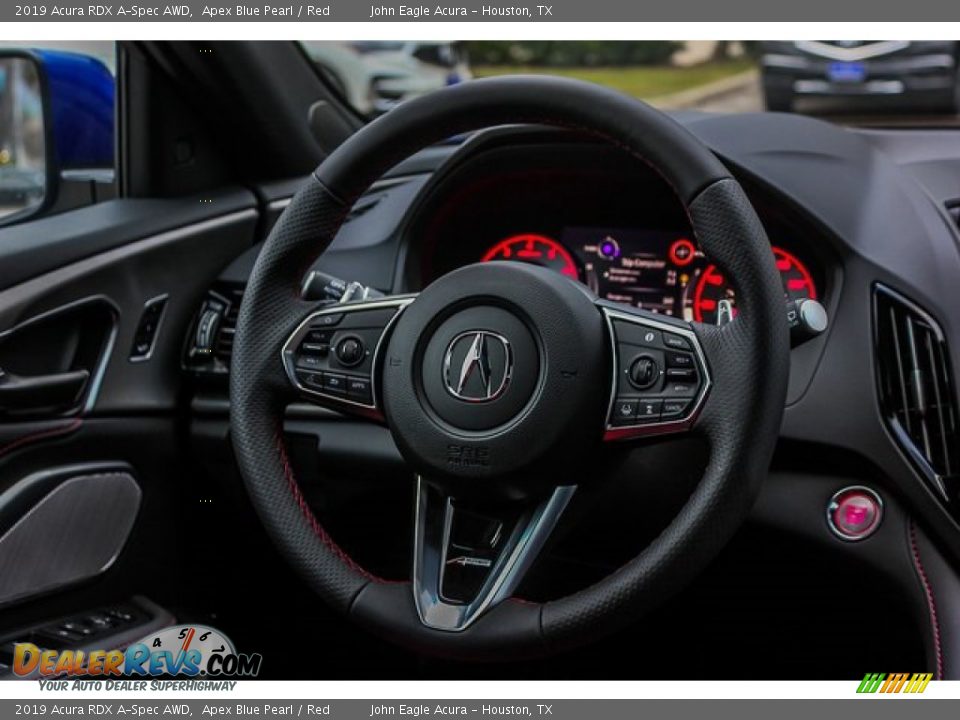 2019 Acura RDX A-Spec AWD Steering Wheel Photo #28
