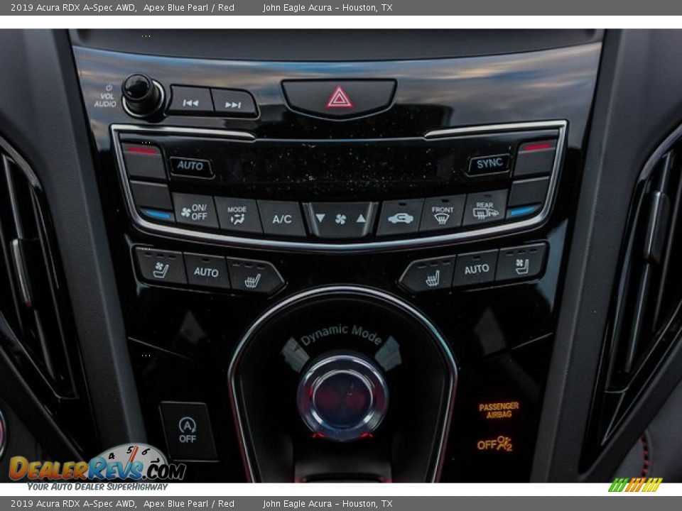 Controls of 2019 Acura RDX A-Spec AWD Photo #30