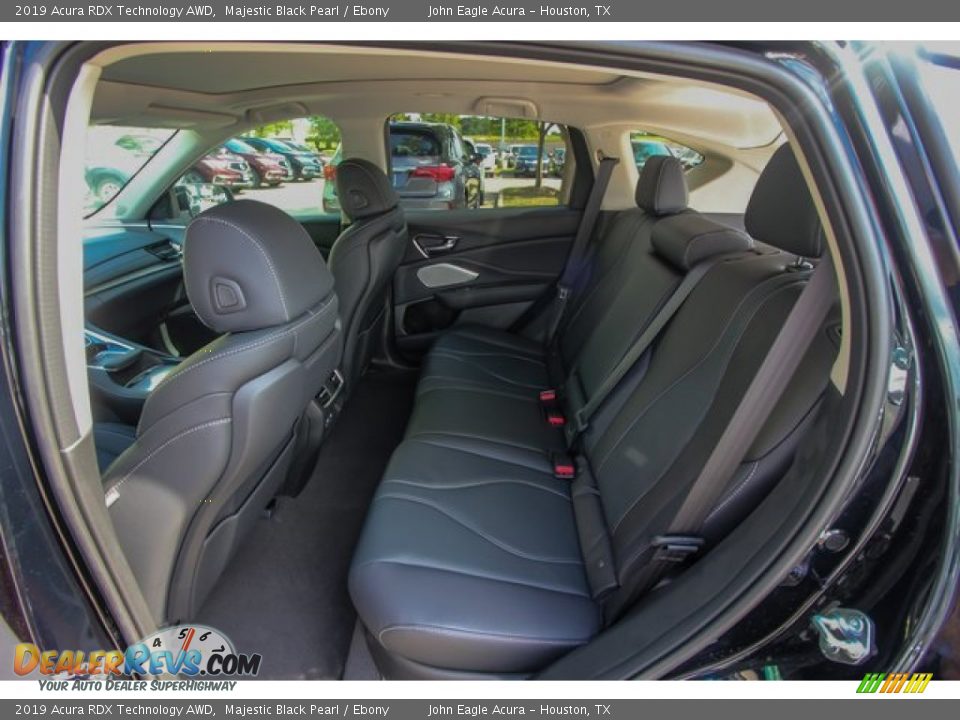 Rear Seat of 2019 Acura RDX Technology AWD Photo #20