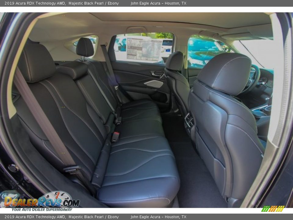 Rear Seat of 2019 Acura RDX Technology AWD Photo #24
