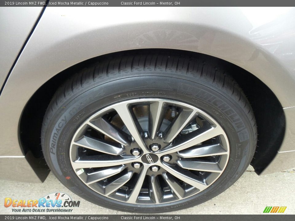 2019 Lincoln MKZ FWD Iced Mocha Metallic / Cappuccino Photo #4