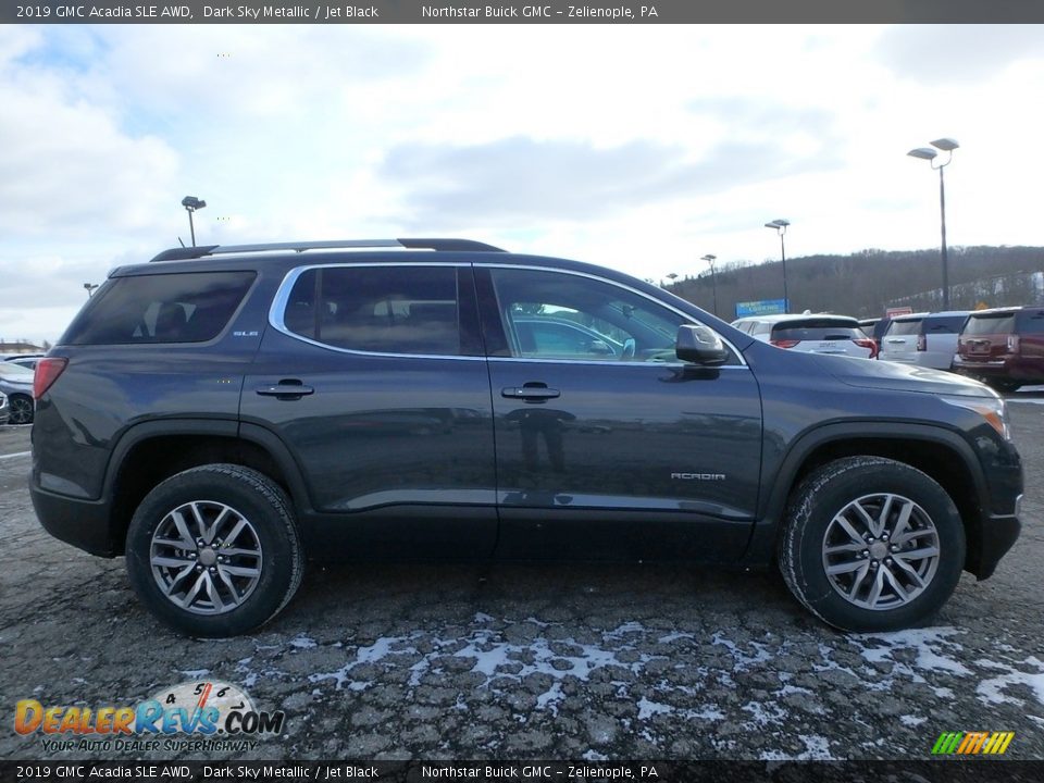 2019 GMC Acadia SLE AWD Dark Sky Metallic / Jet Black Photo #4