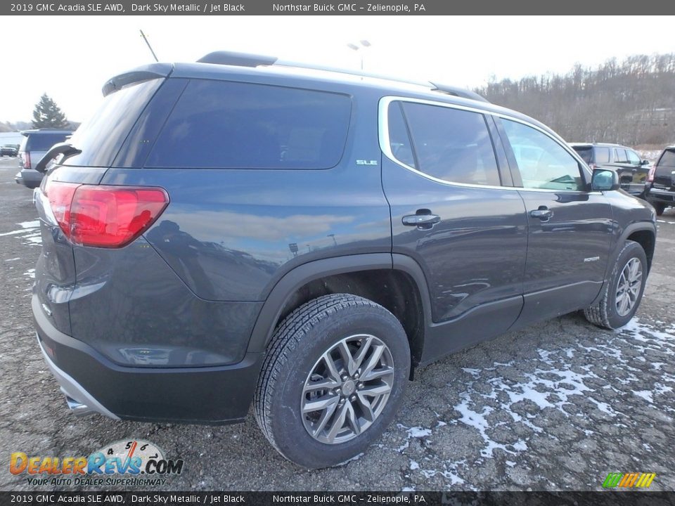 2019 GMC Acadia SLE AWD Dark Sky Metallic / Jet Black Photo #5
