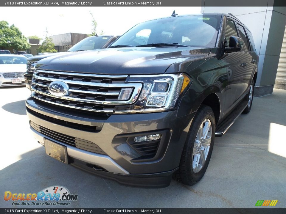 2018 Ford Expedition XLT 4x4 Magnetic / Ebony Photo #1