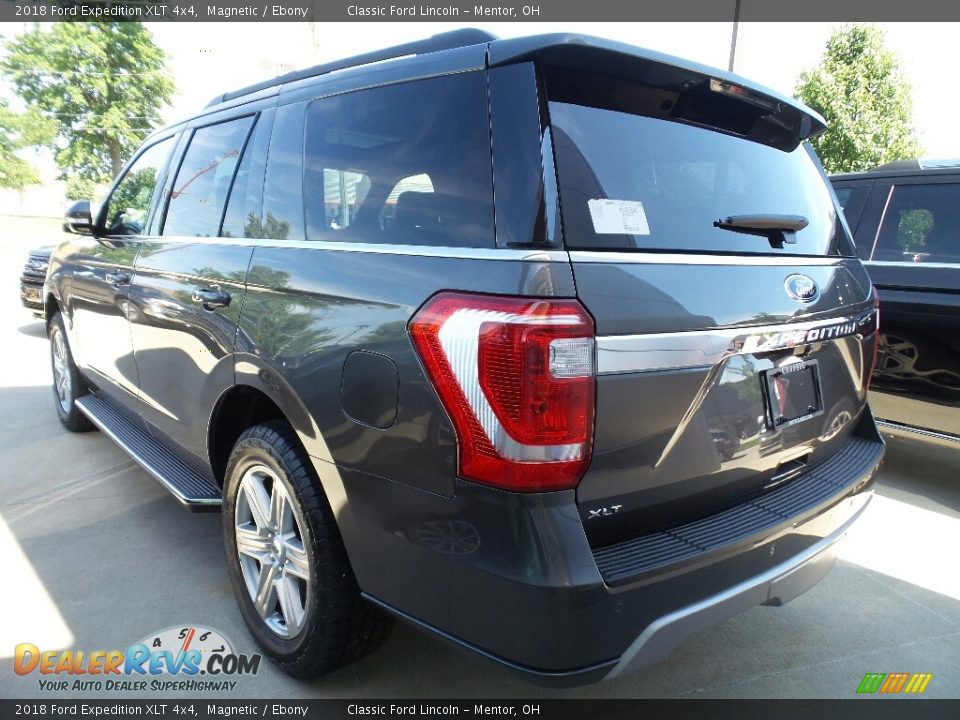 2018 Ford Expedition XLT 4x4 Magnetic / Ebony Photo #3