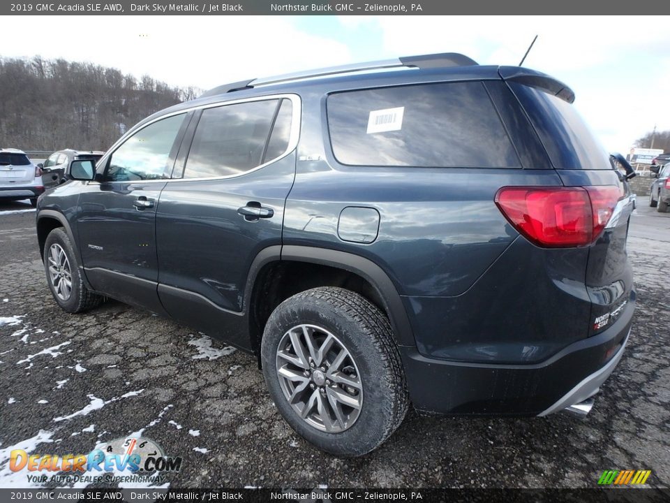 2019 GMC Acadia SLE AWD Dark Sky Metallic / Jet Black Photo #8
