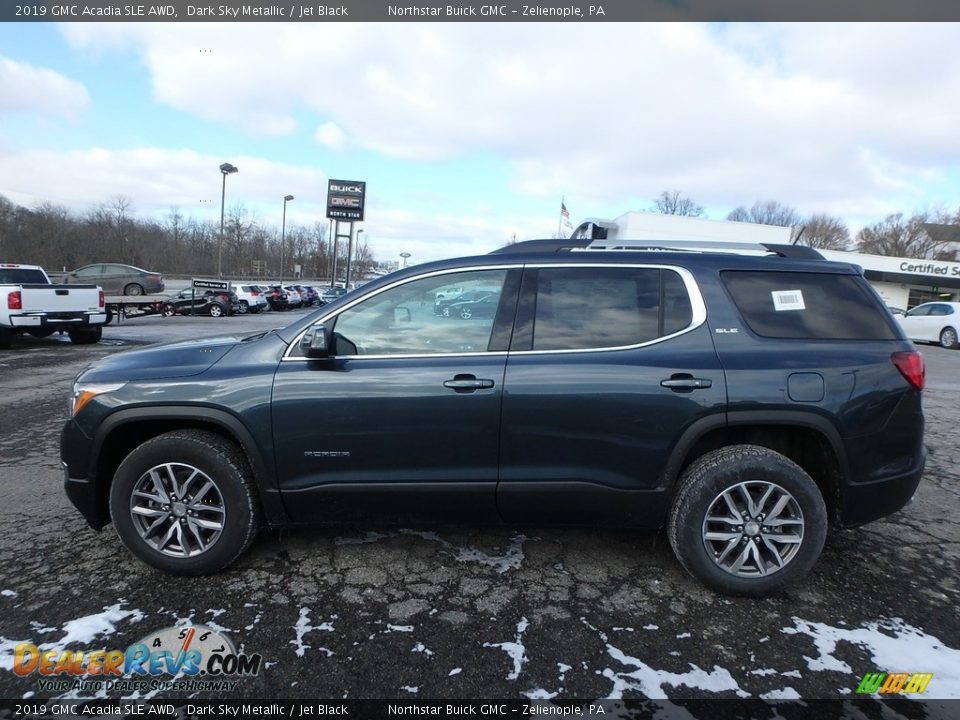 2019 GMC Acadia SLE AWD Dark Sky Metallic / Jet Black Photo #9