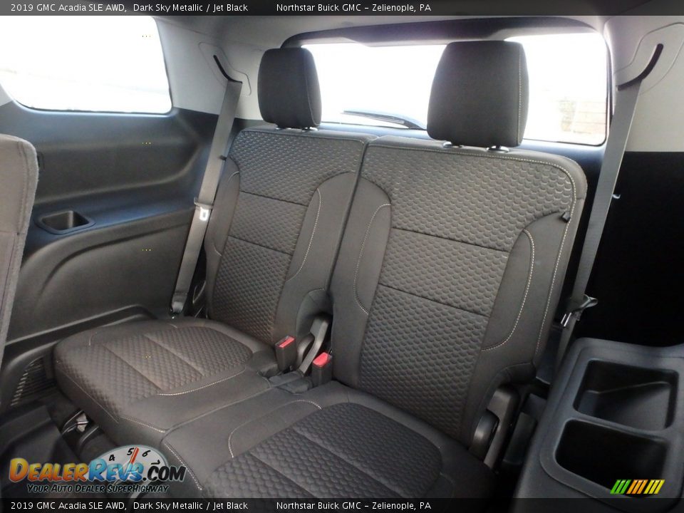 Rear Seat of 2019 GMC Acadia SLE AWD Photo #13