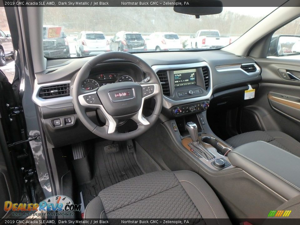 Jet Black Interior - 2019 GMC Acadia SLE AWD Photo #14