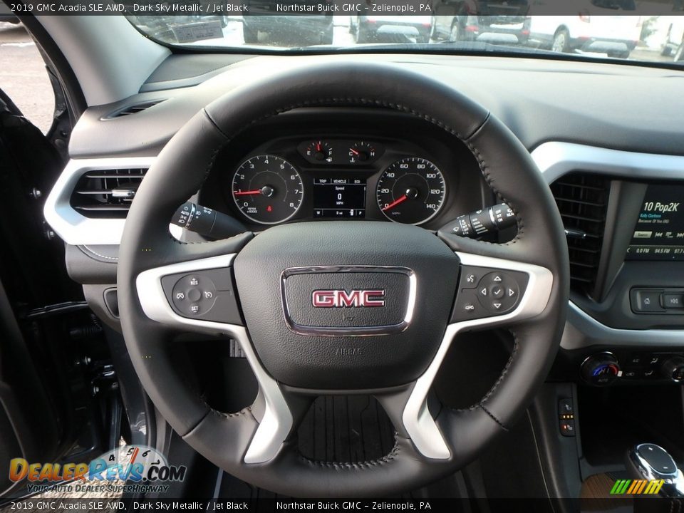 2019 GMC Acadia SLE AWD Steering Wheel Photo #19