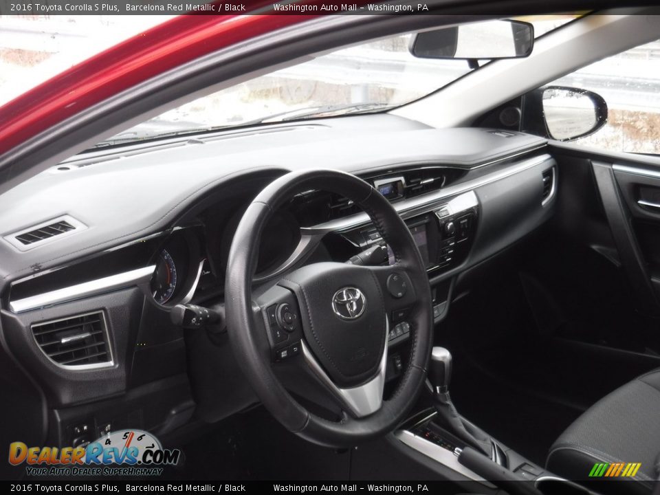 2016 Toyota Corolla S Plus Barcelona Red Metallic / Black Photo #13