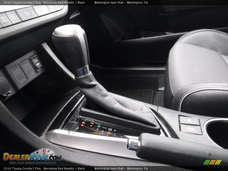 2016 Toyota Corolla S Plus Barcelona Red Metallic / Black Photo #16