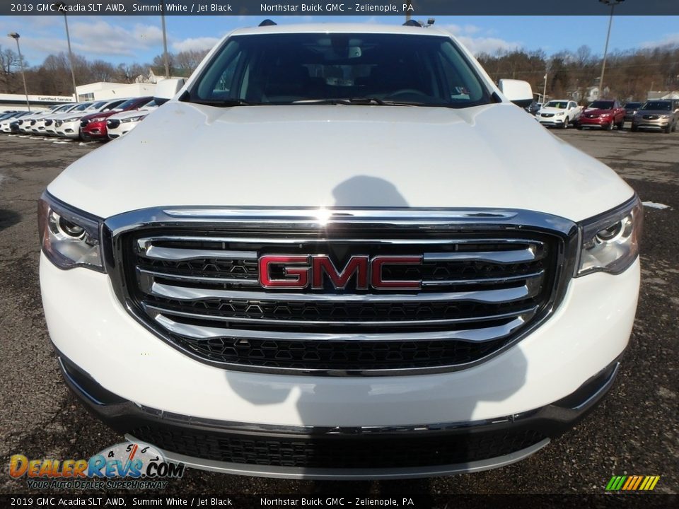 2019 GMC Acadia SLT AWD Summit White / Jet Black Photo #2