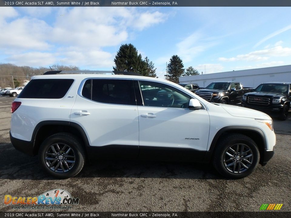 2019 GMC Acadia SLT AWD Summit White / Jet Black Photo #4