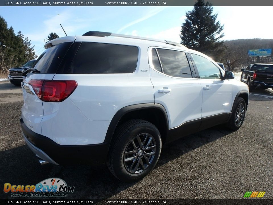 2019 GMC Acadia SLT AWD Summit White / Jet Black Photo #5