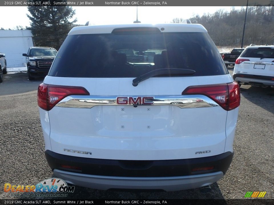 2019 GMC Acadia SLT AWD Summit White / Jet Black Photo #6