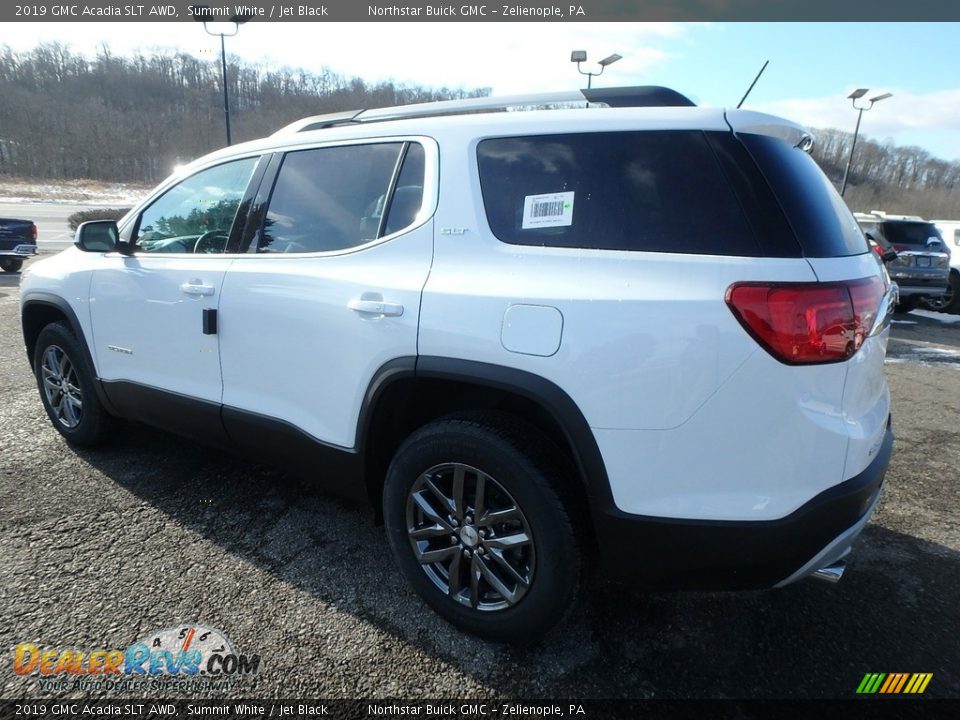 2019 GMC Acadia SLT AWD Summit White / Jet Black Photo #8