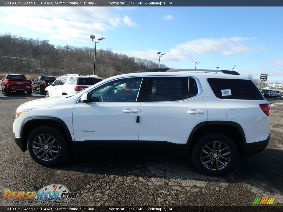 2019 GMC Acadia SLT AWD Summit White / Jet Black Photo #9