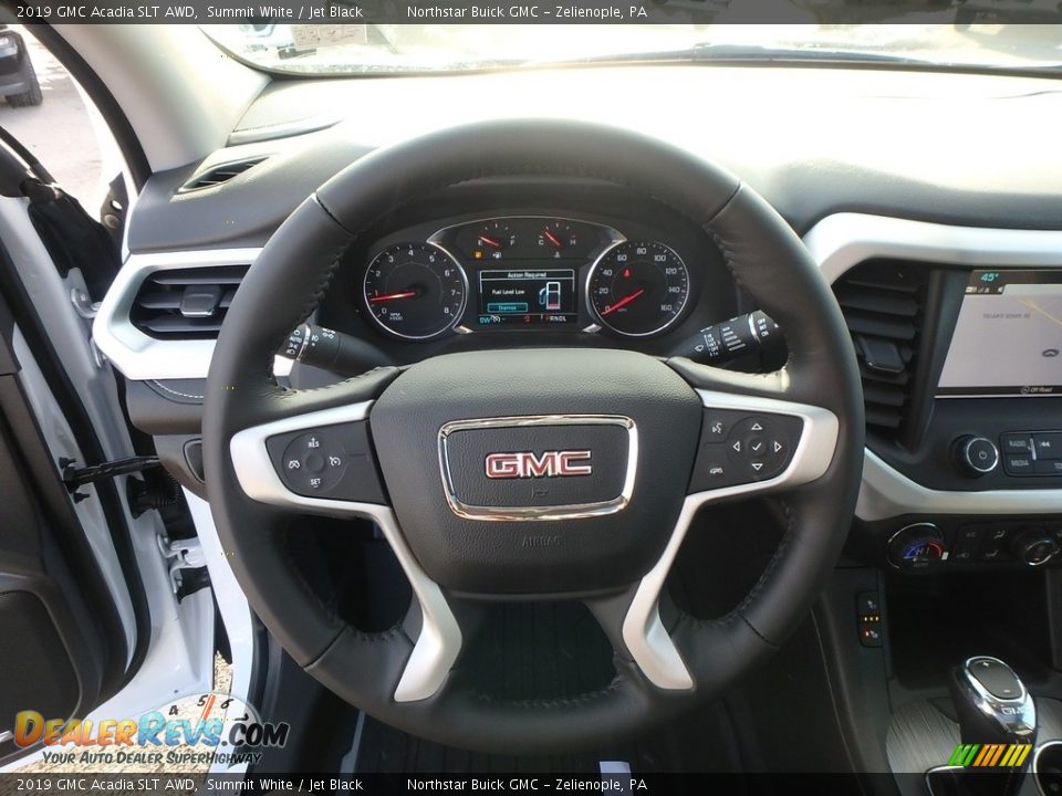 2019 GMC Acadia SLT AWD Summit White / Jet Black Photo #16