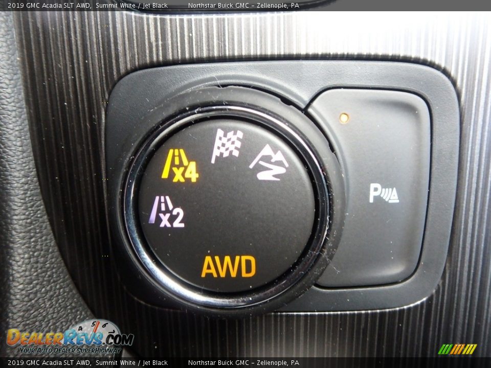 2019 GMC Acadia SLT AWD Summit White / Jet Black Photo #17