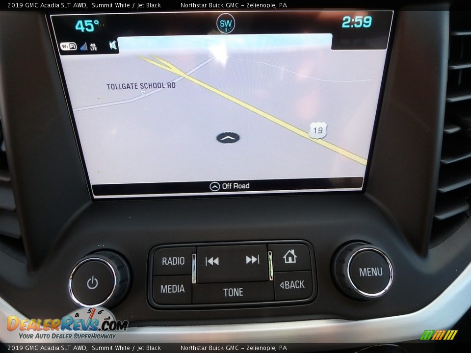 2019 GMC Acadia SLT AWD Summit White / Jet Black Photo #18