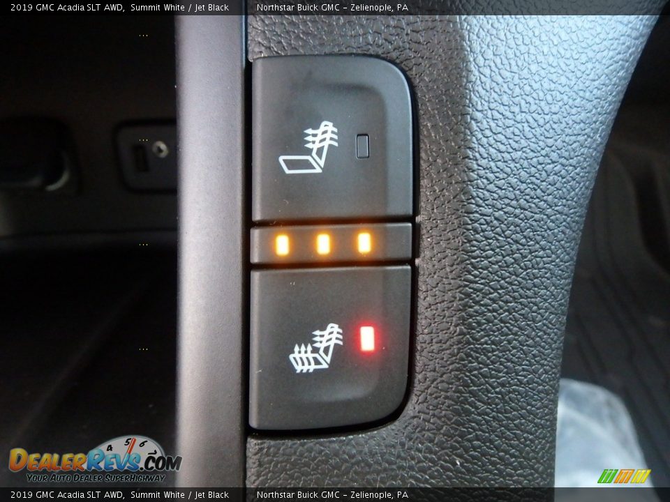 2019 GMC Acadia SLT AWD Summit White / Jet Black Photo #19
