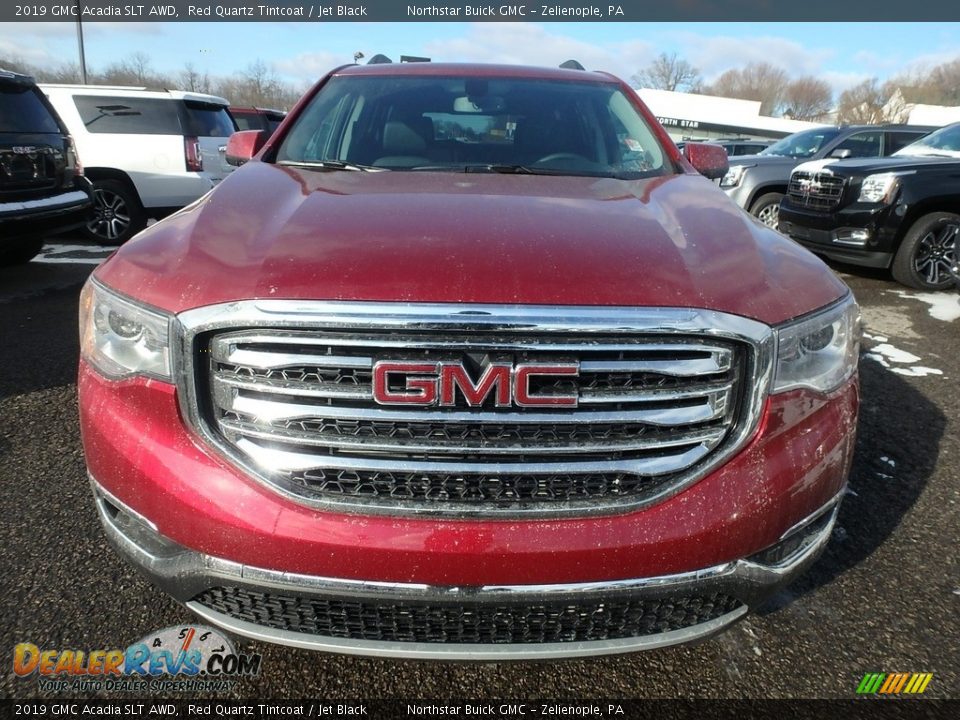 2019 GMC Acadia SLT AWD Red Quartz Tintcoat / Jet Black Photo #2