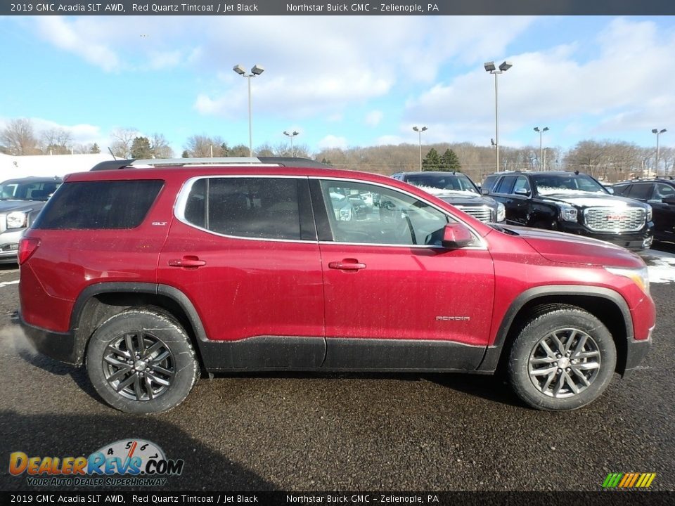 2019 GMC Acadia SLT AWD Red Quartz Tintcoat / Jet Black Photo #4